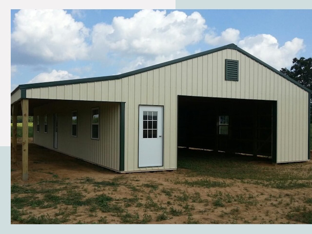 Строительство конюшен в Полысаево