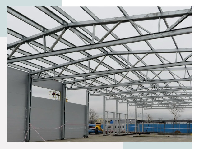 Строительство складов в Полысаево от 617 руб. за м²