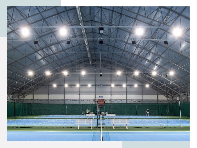 Строительство теннисных кортов в Полысаево от 617 руб.