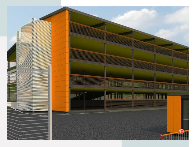 Многоуровневые паркинги в Полысаево