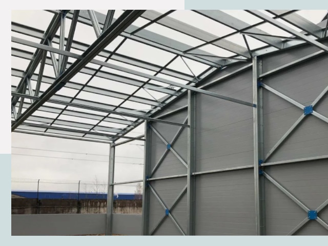 Каркасные ангары от СтальСтрой-Плс по цене от 617 руб.
