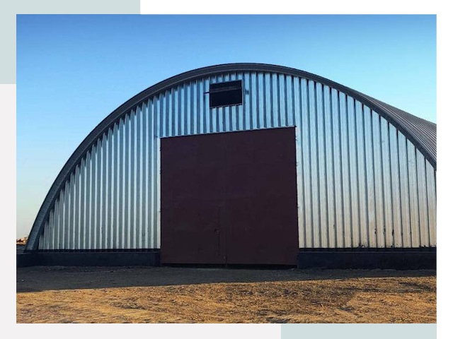 Арочные ангары в Полысаево