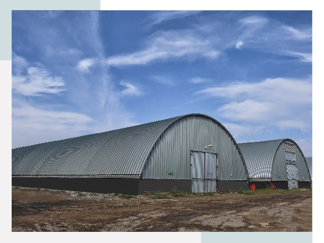 Сборные ангары в Полысаево