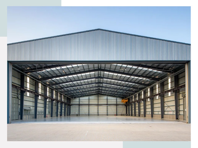 Большие ангары в Полысаево