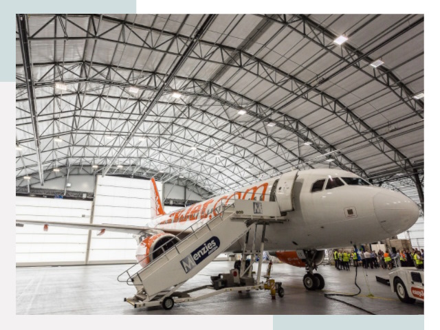 Авиационные ангары в Полысаево