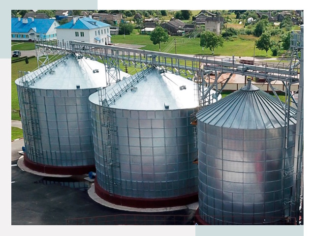 Металлические силосы в Полысаево