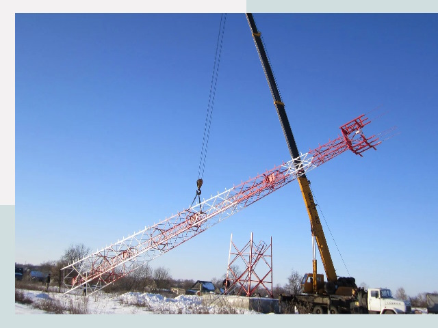 Строительство башен связи в Полысаево от 617 руб.