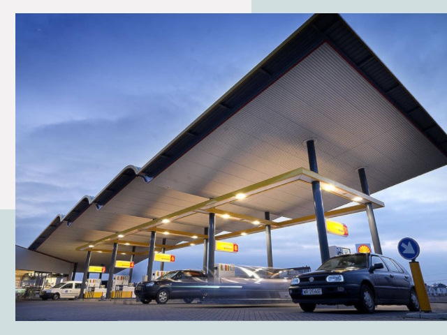 Навесы для АЗС в Полысаево от 617 руб. - Защита и комфорт