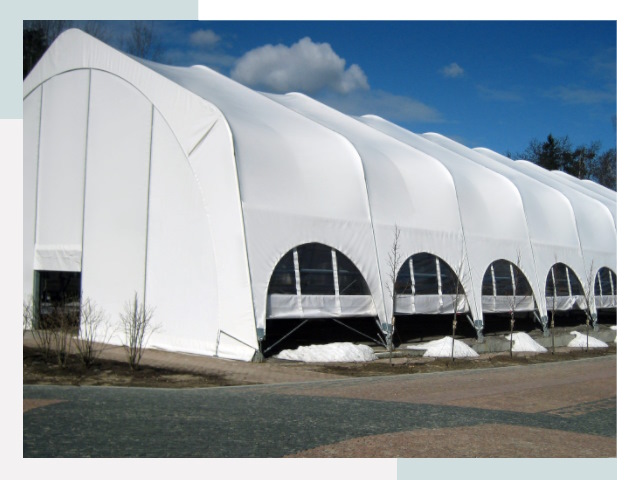 Каркасно-тентовые сооружения в Полысаево