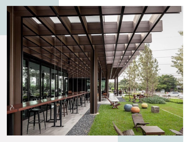 Летние веранды для кафе в Полысаево