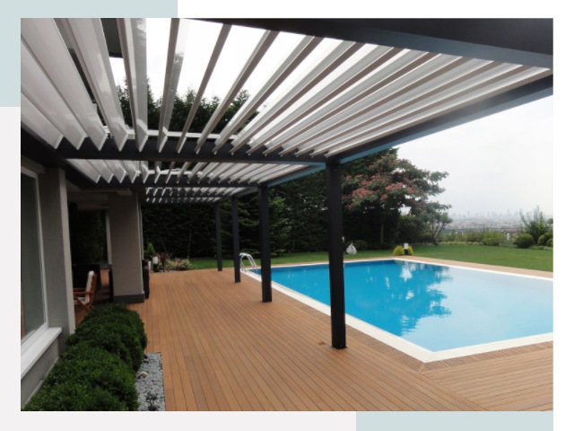 Перголы в Полысаево