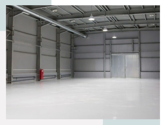 Полы для ангаров в Полысаево