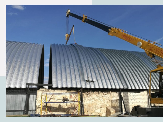 Реконструкция ангаров в Полысаево от 617 руб.