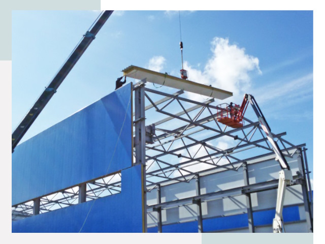 Монтаж сэндвич-панелей в Полысаево