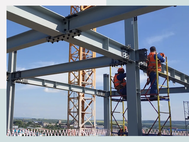 Монтаж металлоконструкций в Полысаево