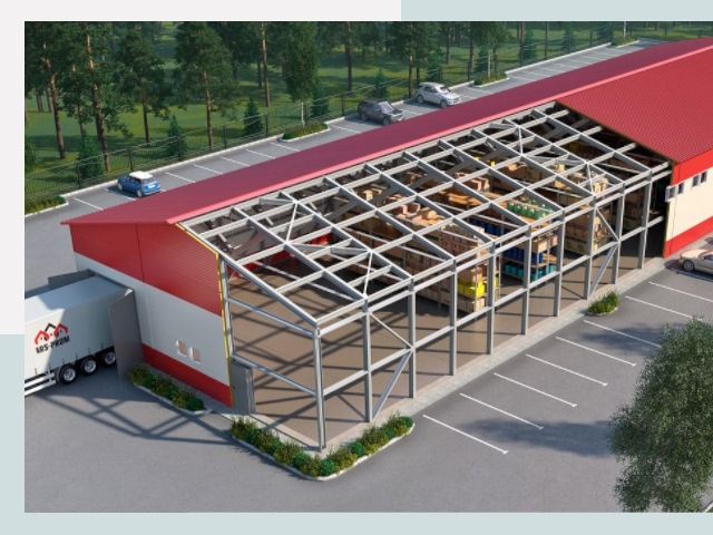 Проектирование ангаров в Полысаево от 617 руб.