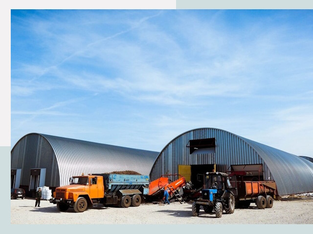 Ангары для спецтехники в Полысаево